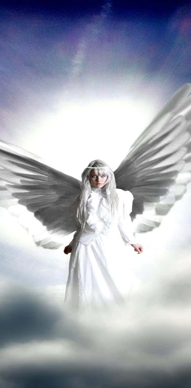 Download A Beautiful Angel Watching Over Us | Wallpapers.com