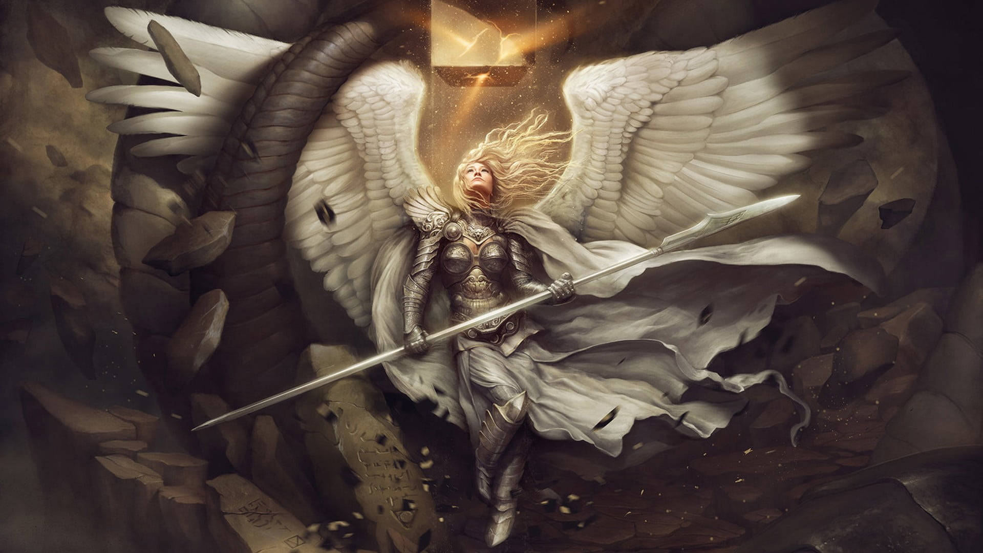 Angel Warrior Wallpapers  Top Free Angel Warrior Backgrounds   WallpaperAccess