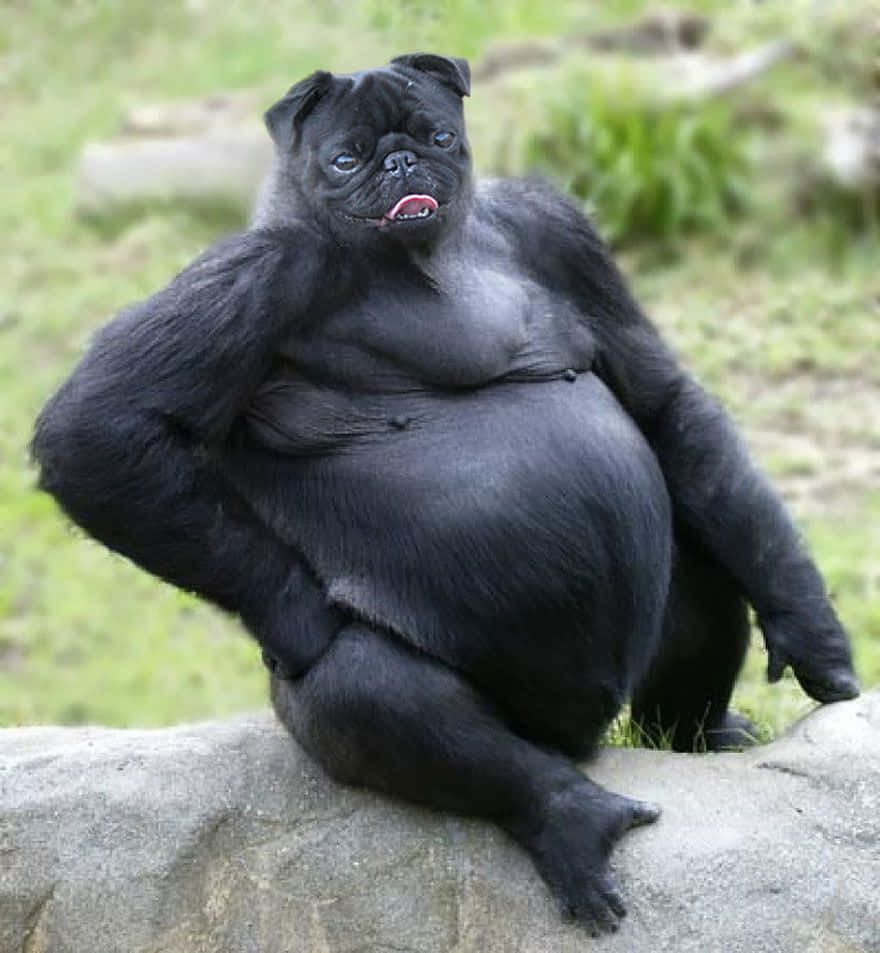 Hermosaimagen De Un Pugrilla Animal