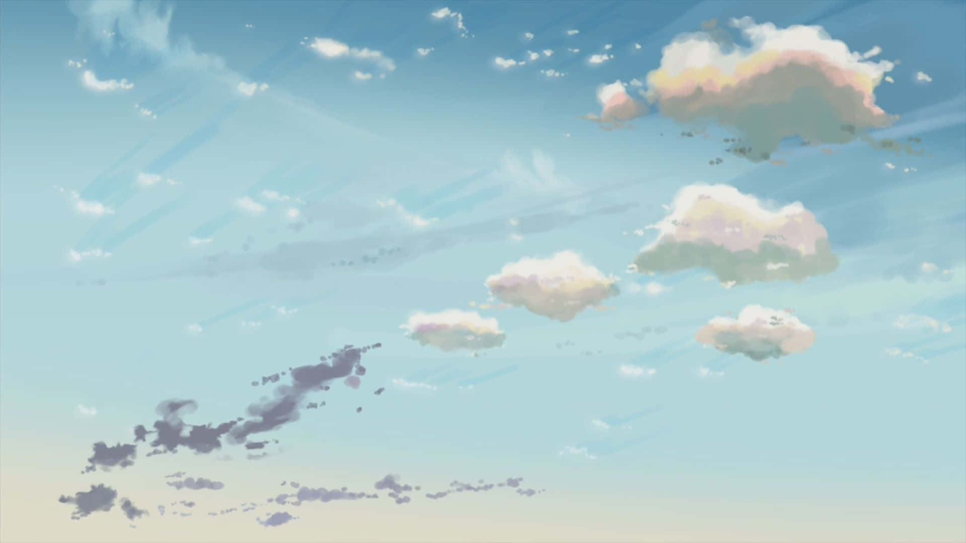 A serene and enchanting anime landscape