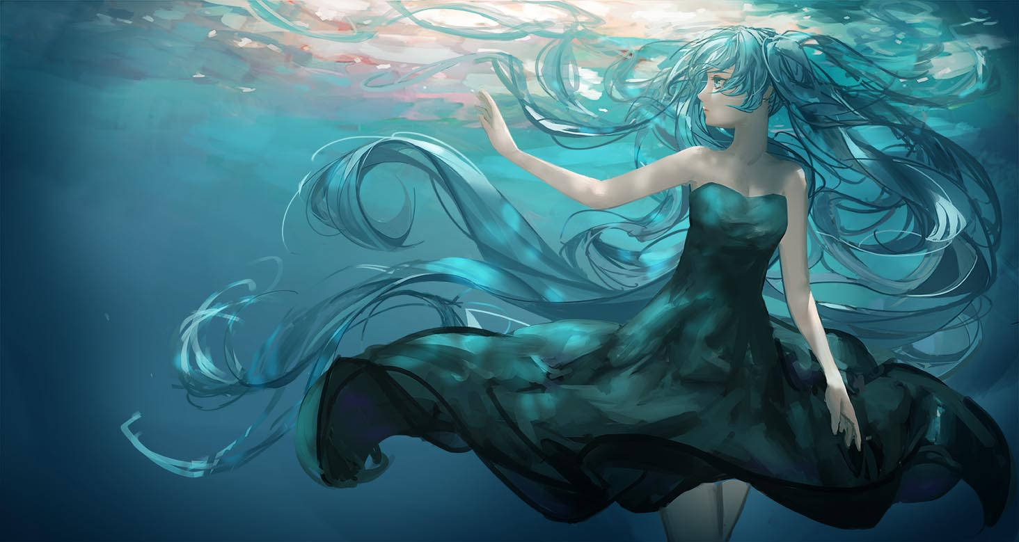 Get Behind the Music with Hatsune Miku Wallpaper