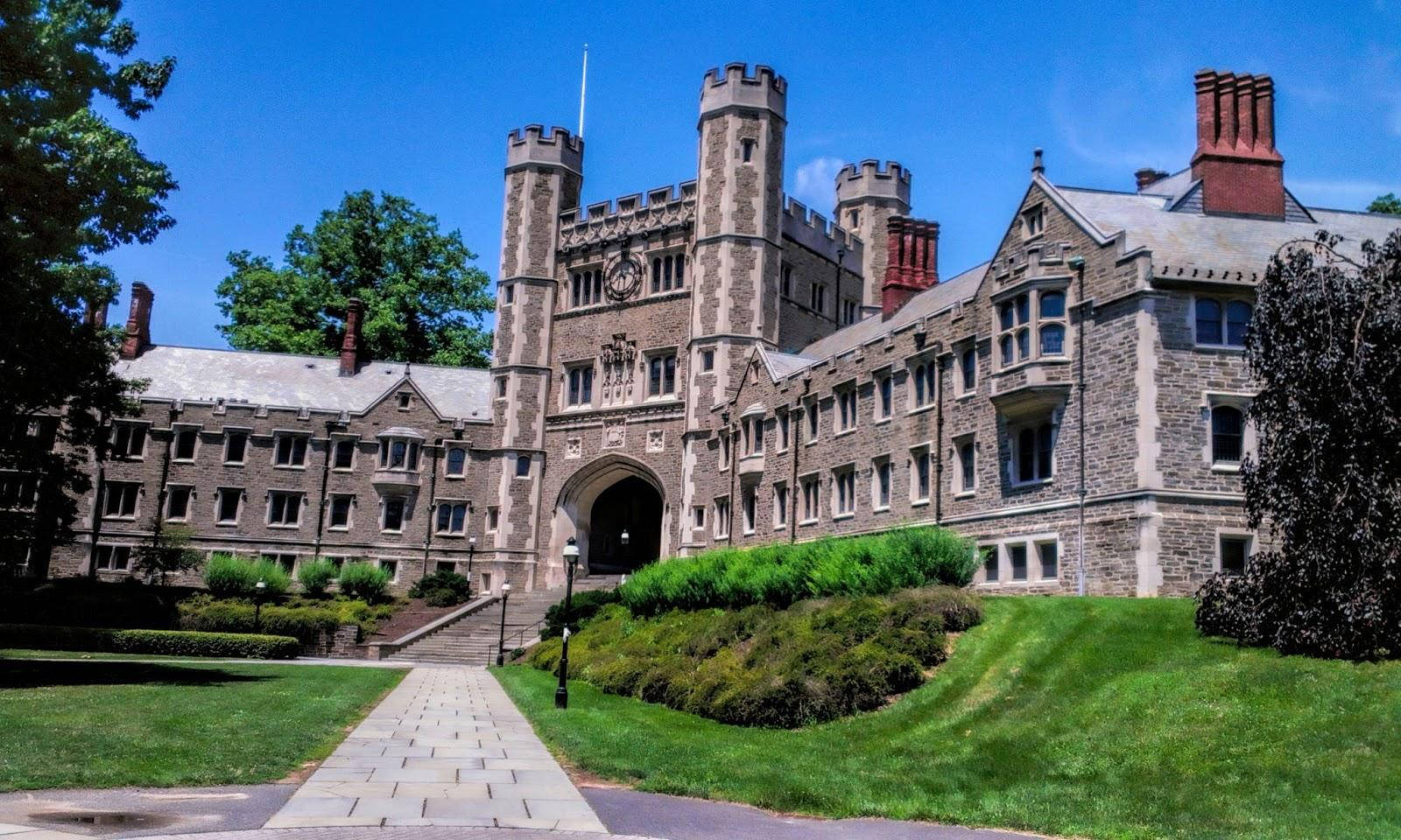 Beautiful Blair Hall Princeton University Wallpaper
