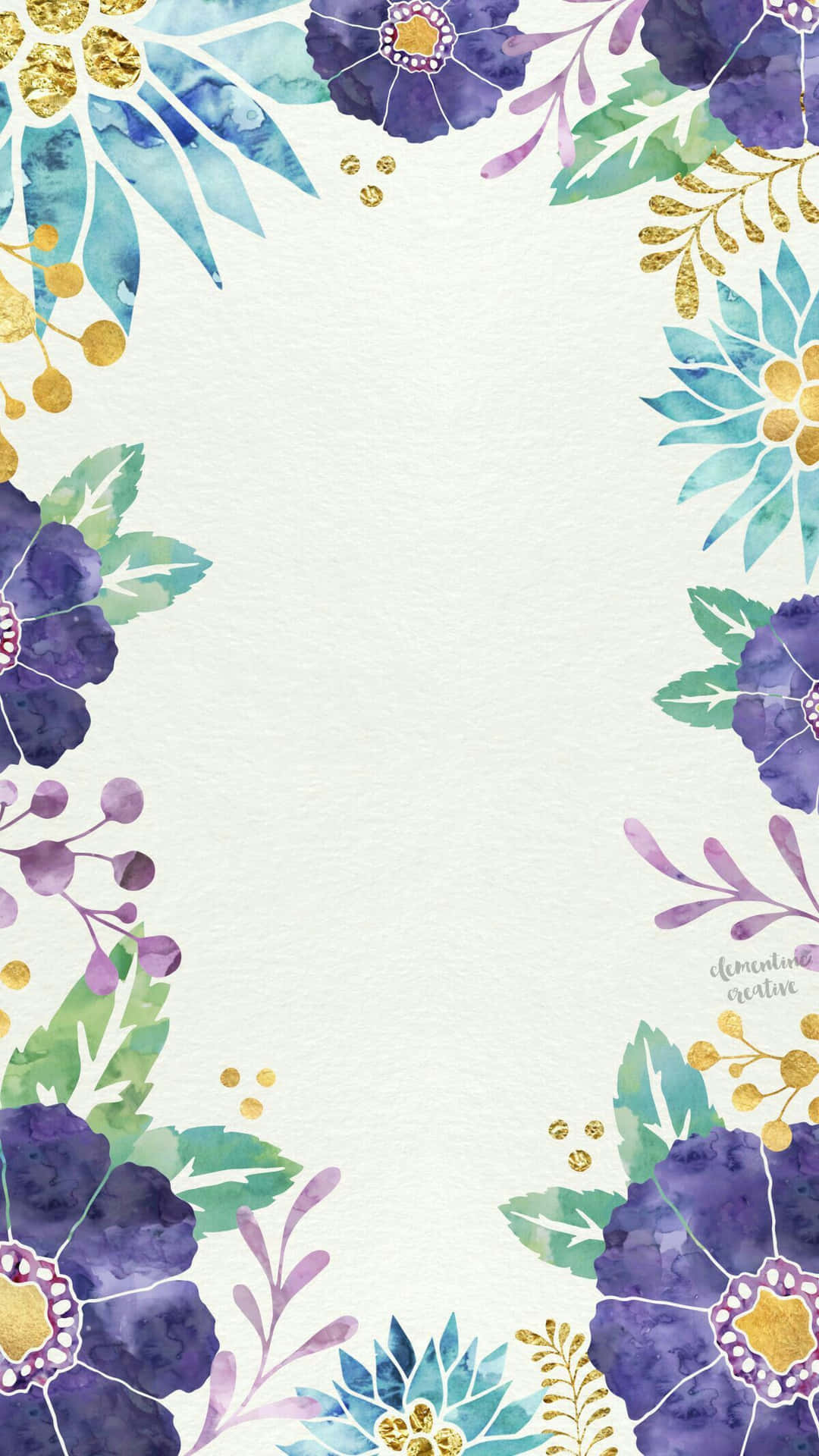 Beautiful Blossoms - An Aesthetic Watercolor Floral Background