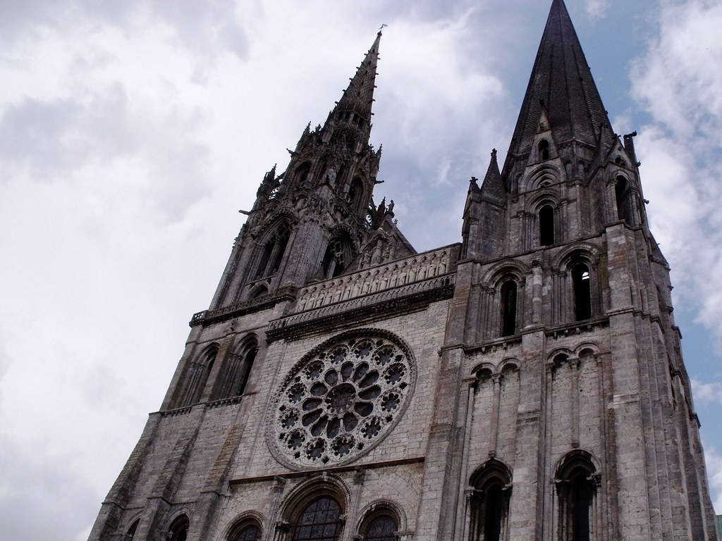 Beautiful Chartres Cathedral Wallpaper