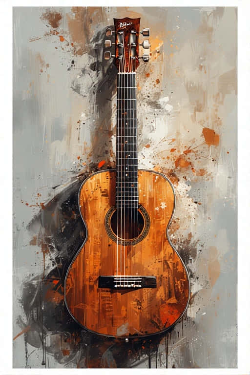 Beautiful Classical Guitar 4k Wallpaper