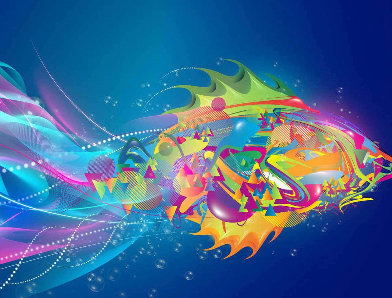 Vibrant Color Spectrum Wallpaper Wallpaper