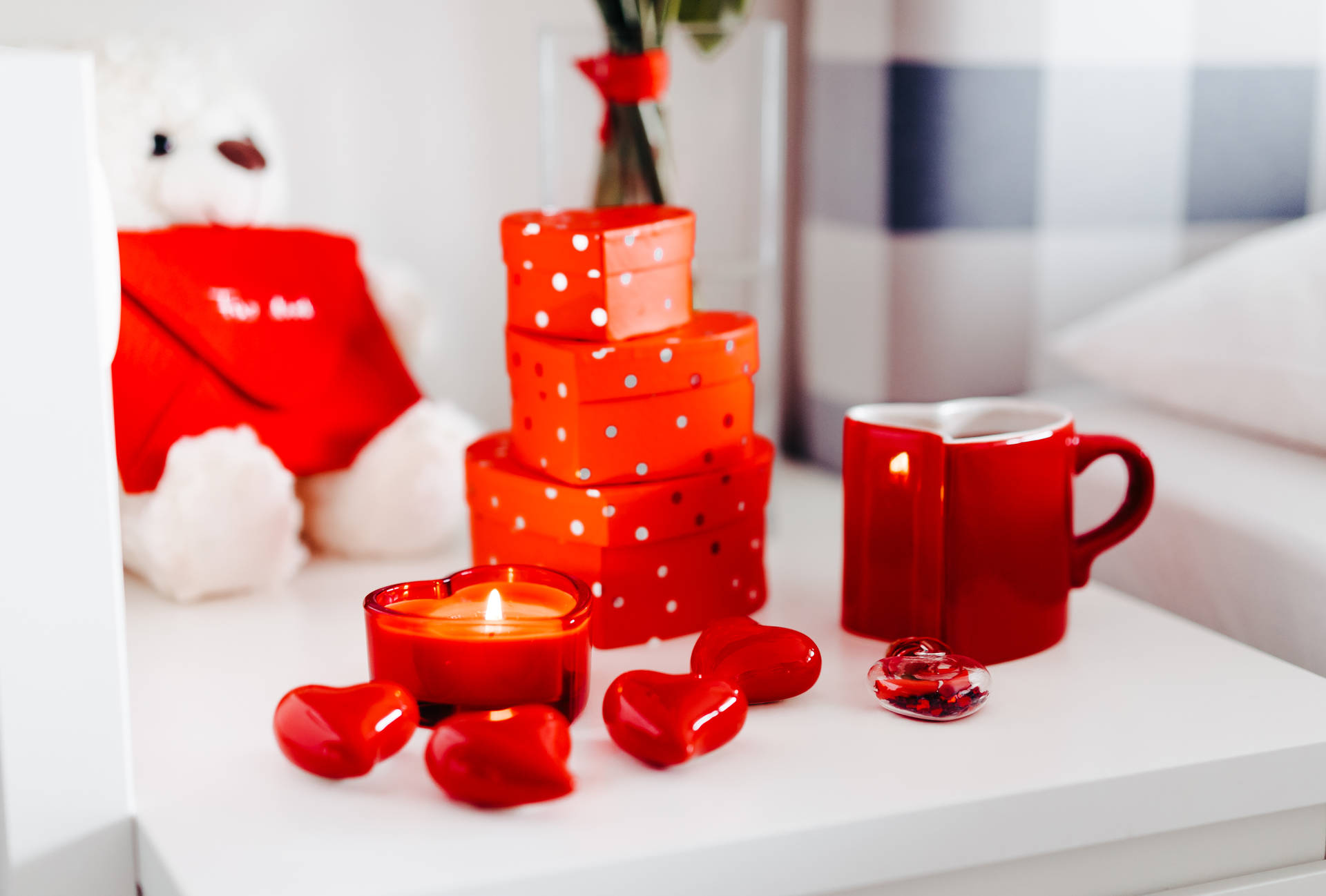 Beautiful Cute Red Presents