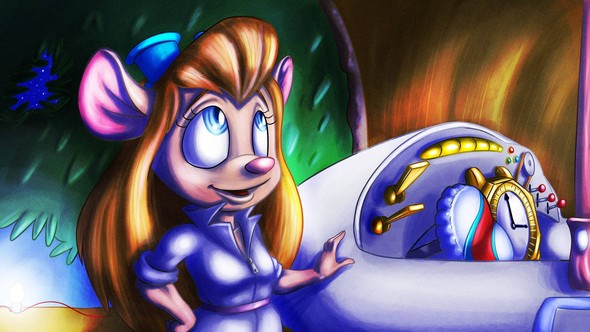 Beautiful Gadget Hackwrench From Chip N Dale Rescue Rangers Picture
