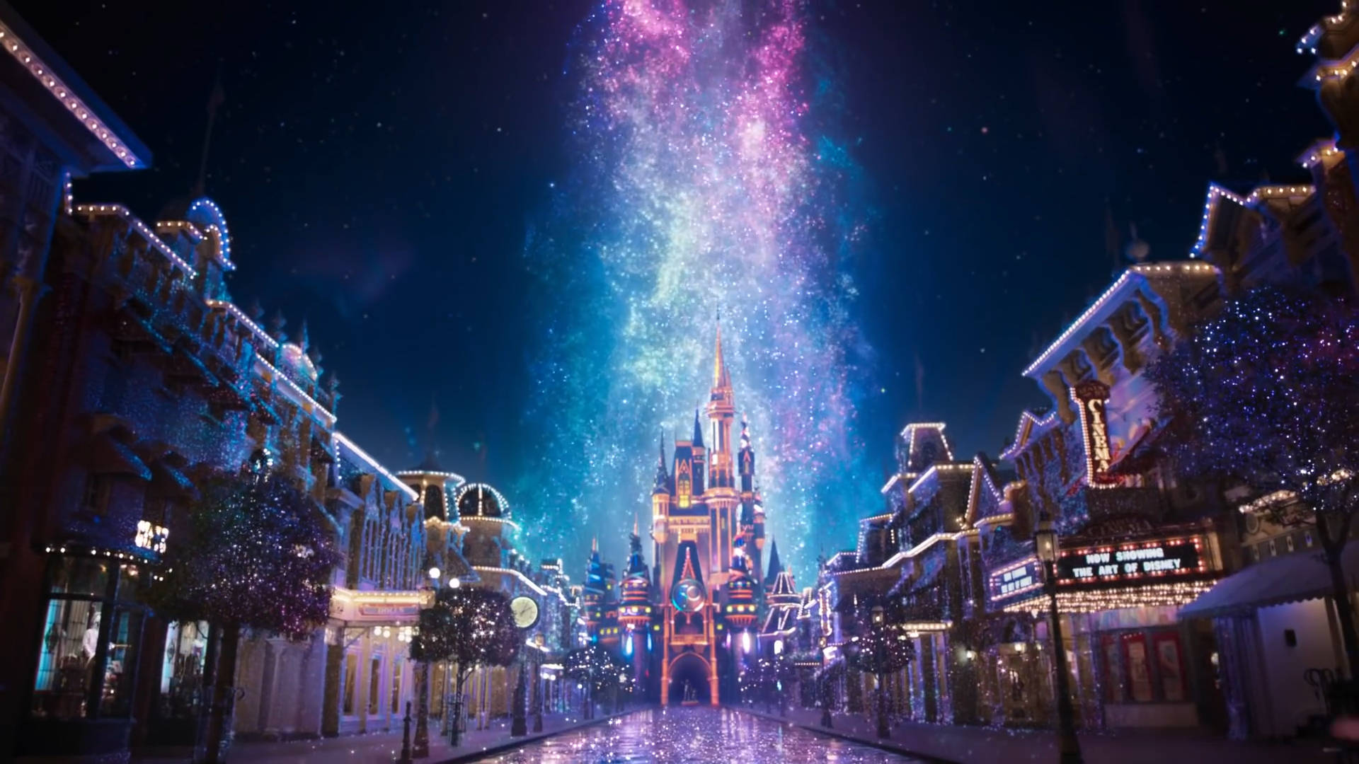 Beautiful Galaxy Walt Disney World Desktop
