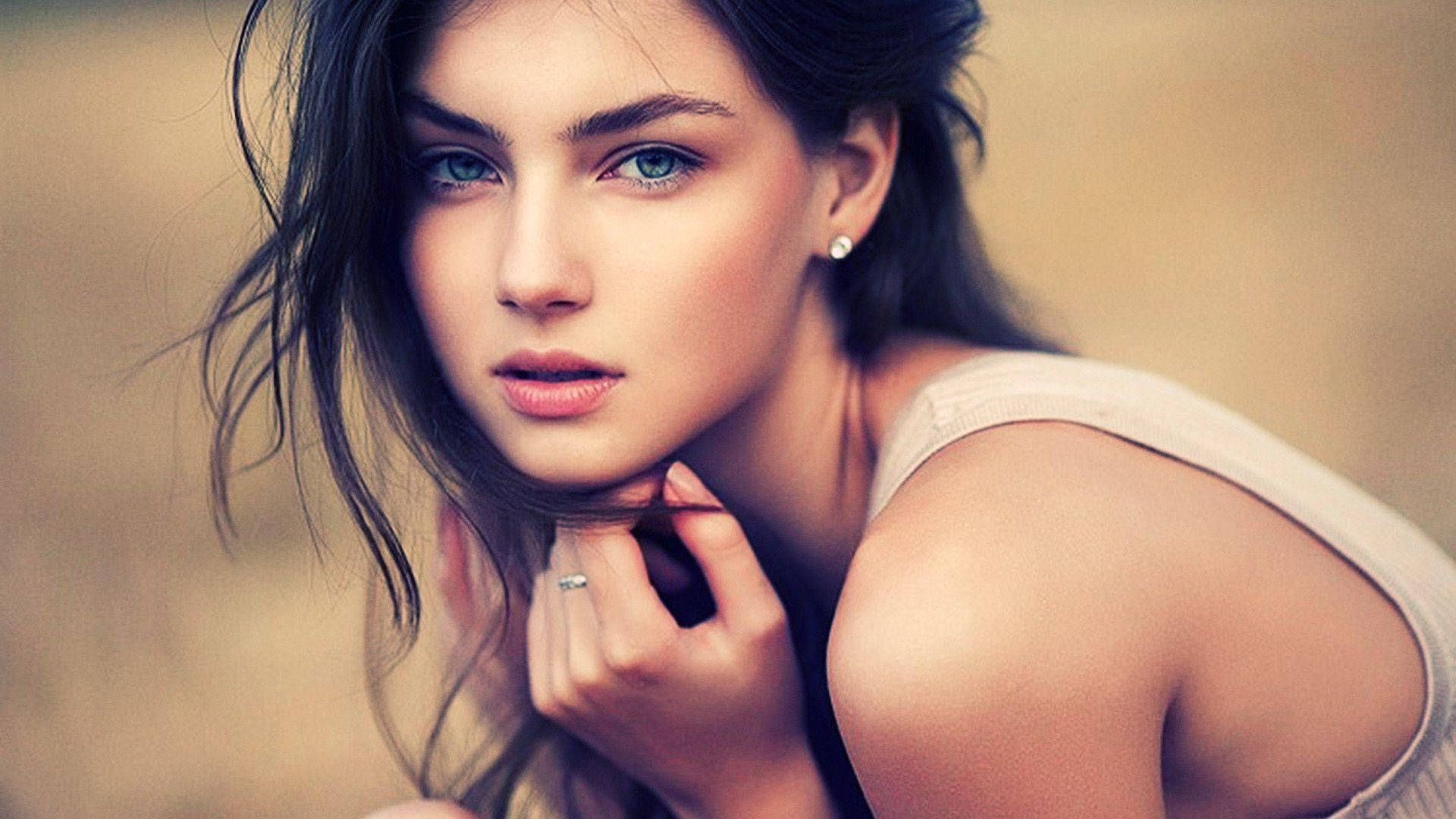 Beautiful Girl Model Background