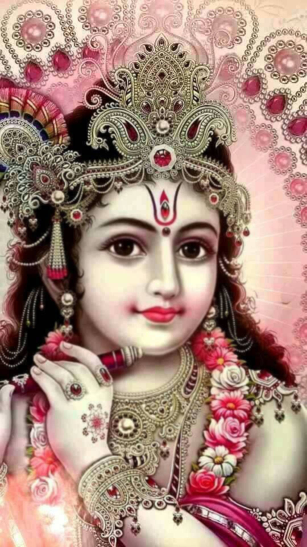 Beautiful Krishna Indian God