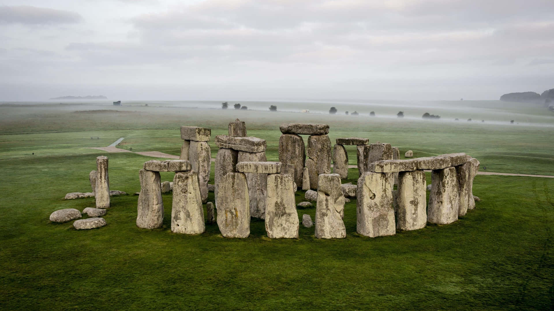 Beautiful Landscape Of Stonehenge Picture