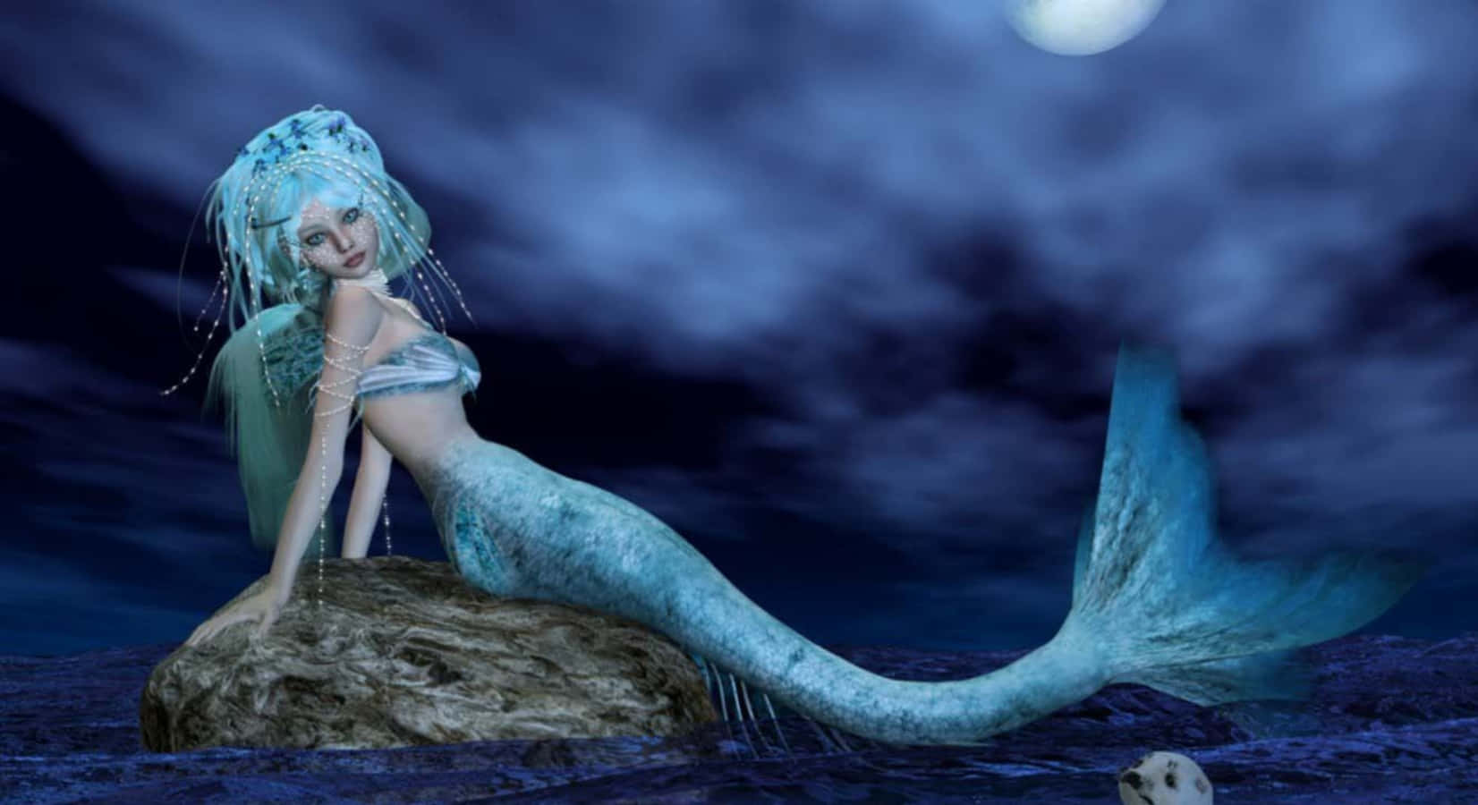 Download Beautiful Barbie Mermaid Wallpaper