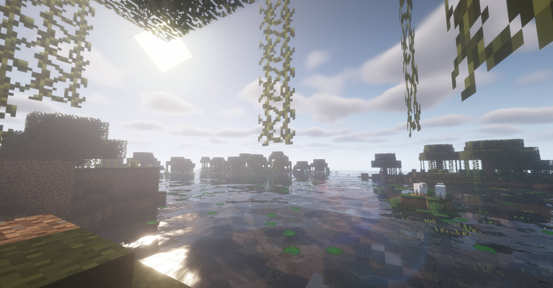 Beautiful Minecraft Swamp Picture