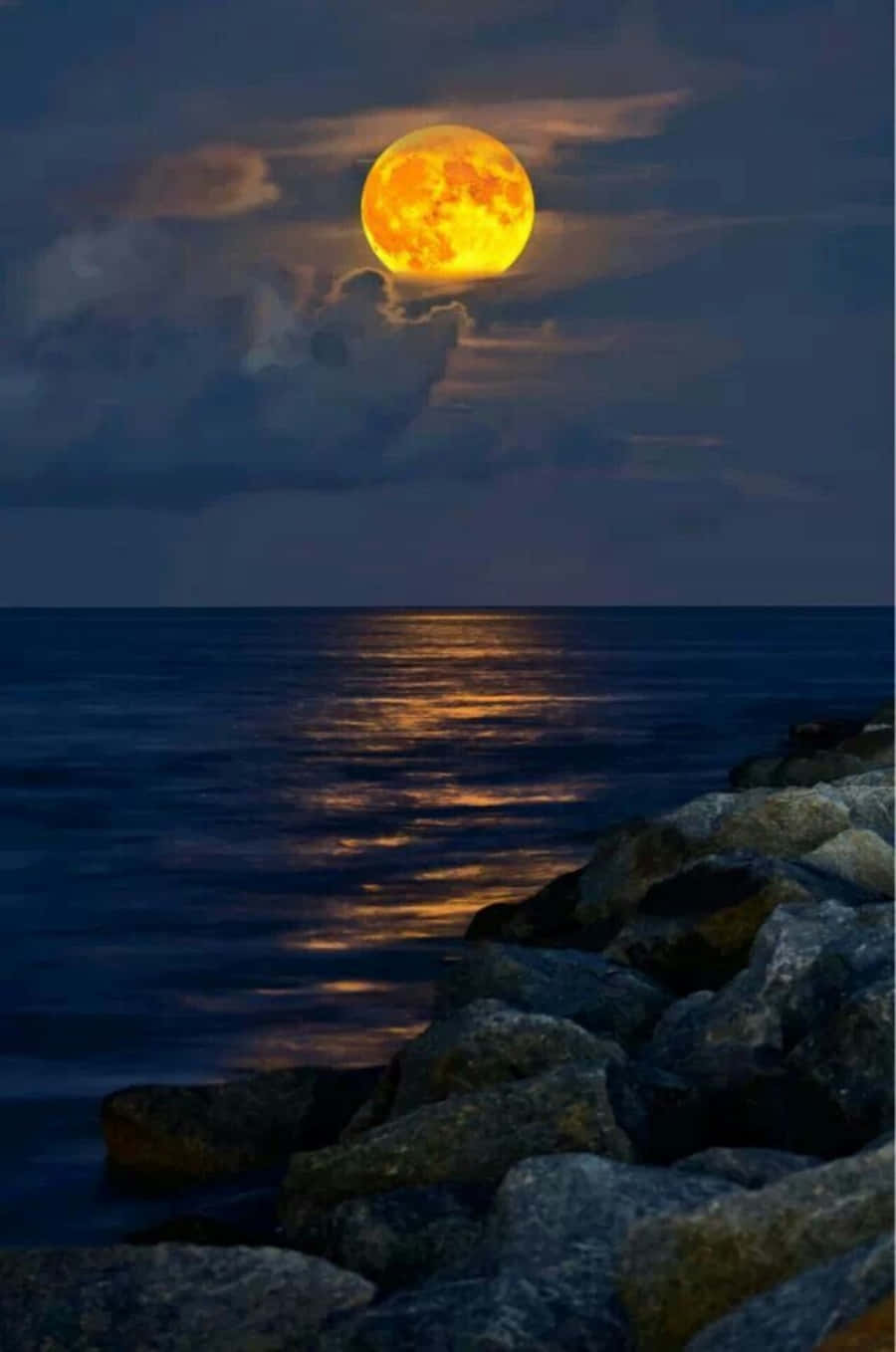 Make a wish and gaze in awe at this beautiful moon