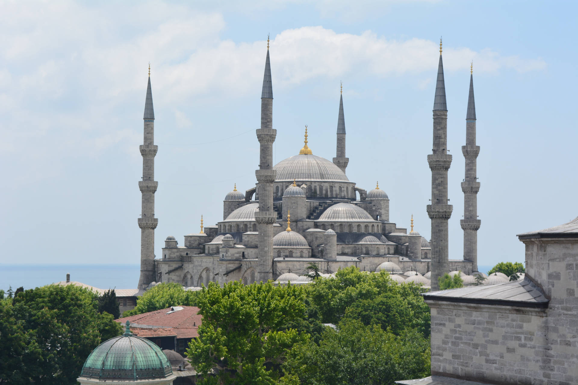 Beautiful Mosque Istanbul Background