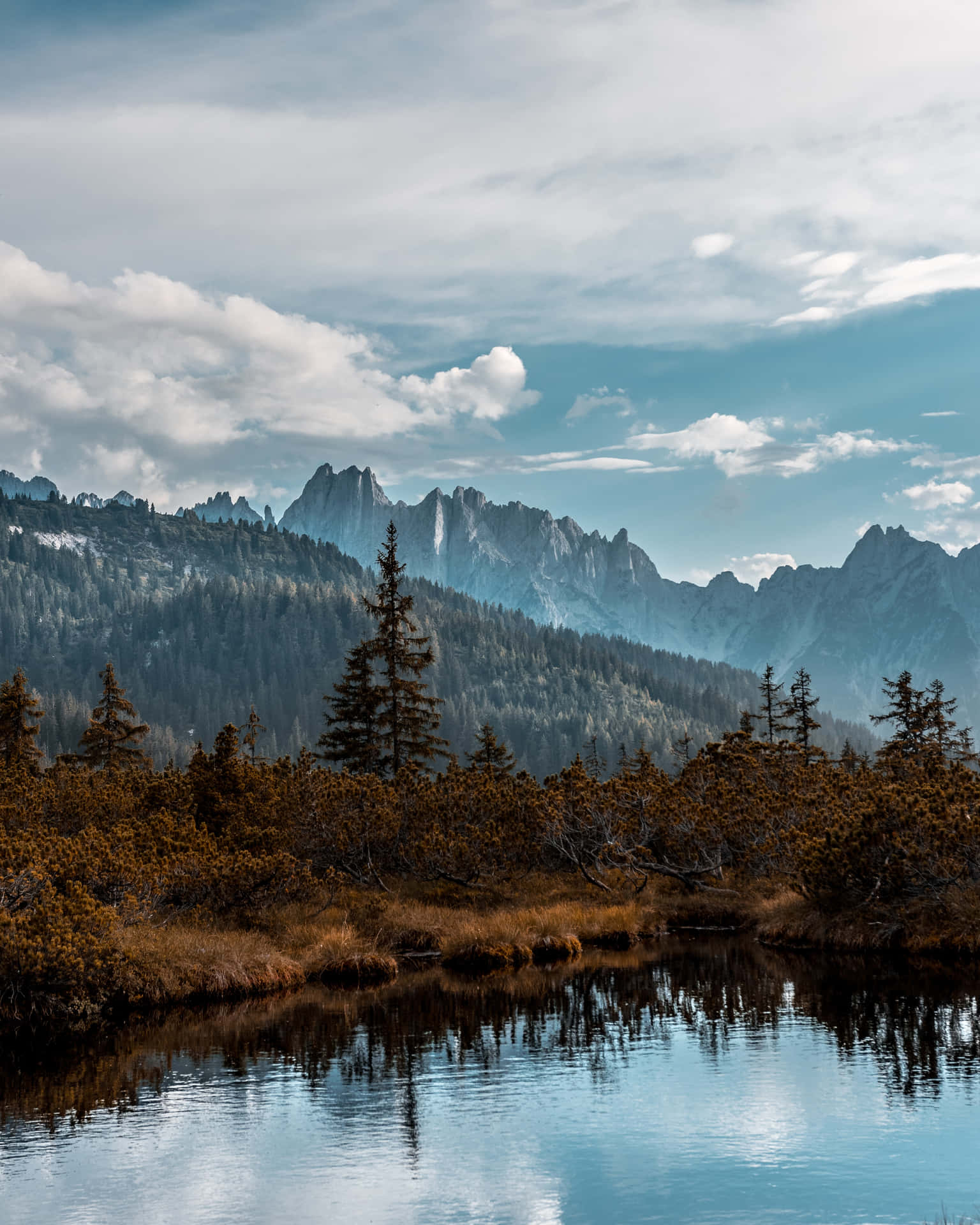 Respiraprofundamente Y Disfruta De La Majestuosa Belleza De Este Lago De Montaña Fondo de pantalla