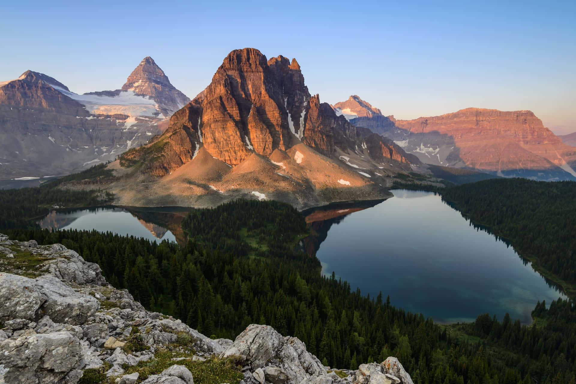 Beautiful Mountain Assiniboine Picture
