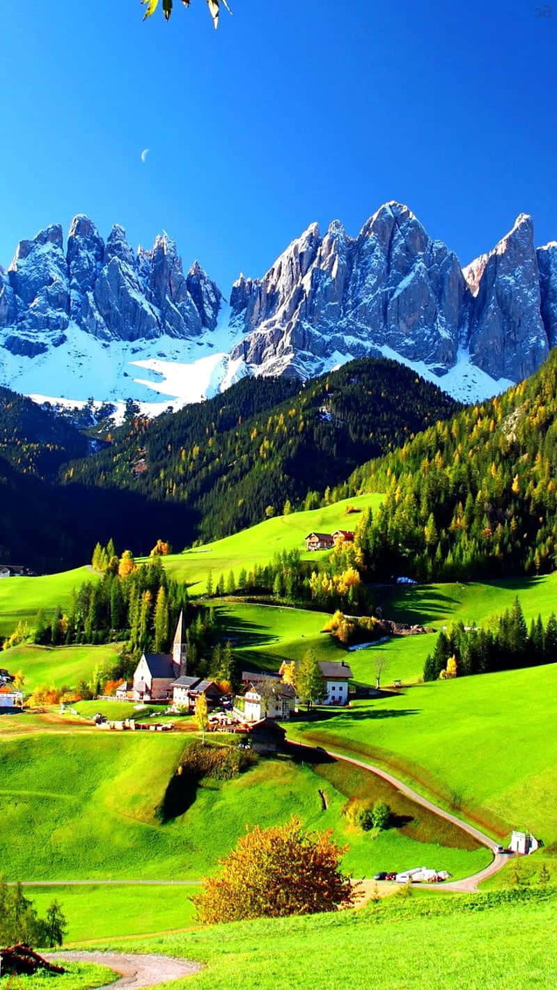 Hermosaimagen De Las Montañas De Los Alpes Suizos