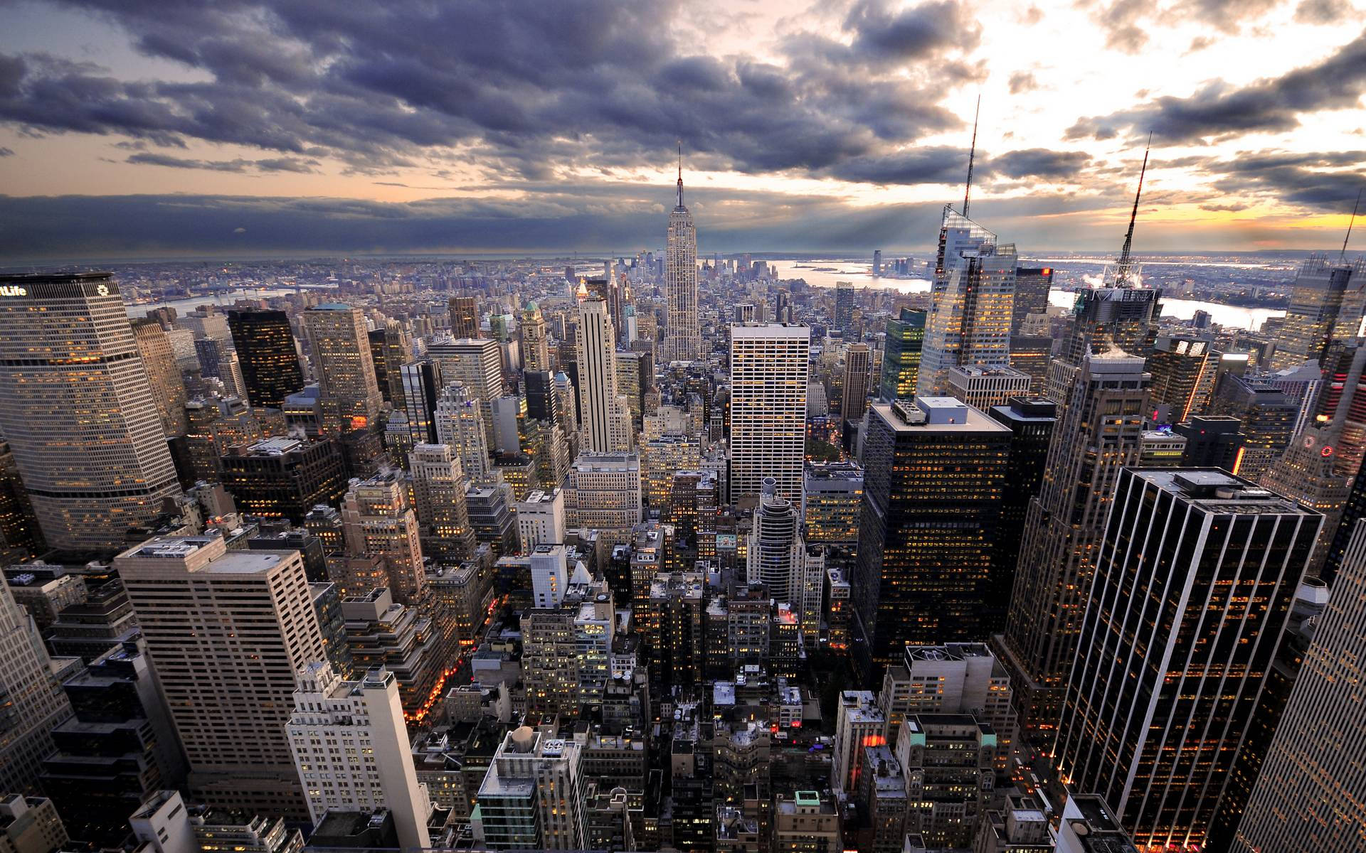 Beautiful New York Skyline Wallpaper