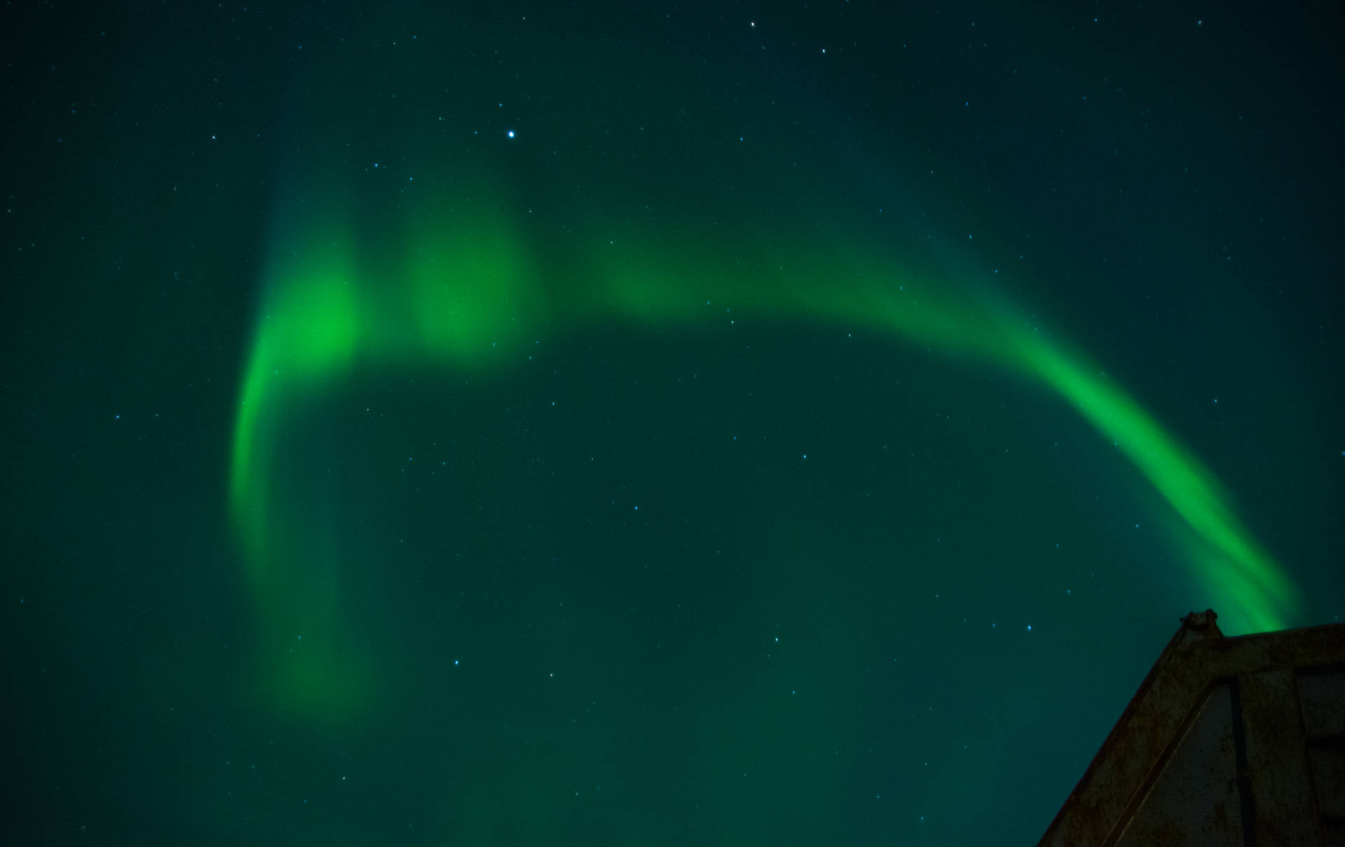 Beautiful Night Of Aurora Borealis