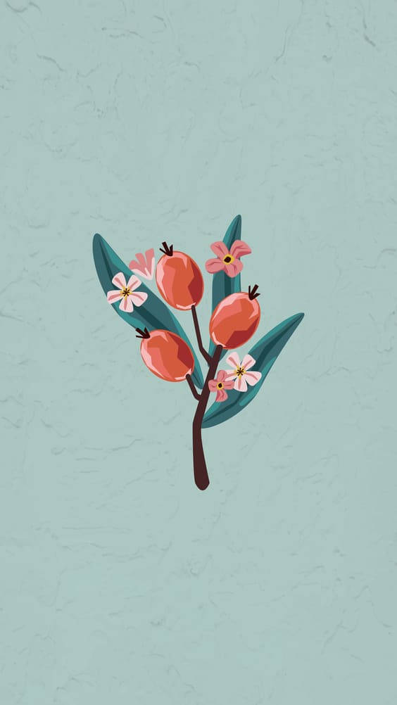 Beautiful Painting Apple Flower Wallpaper