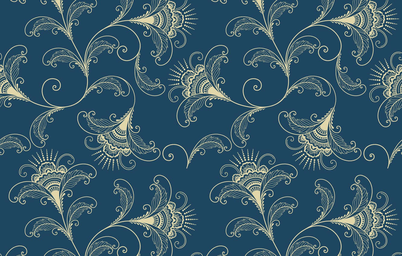Stunning Kaleidoscopic Pattern Wallpaper