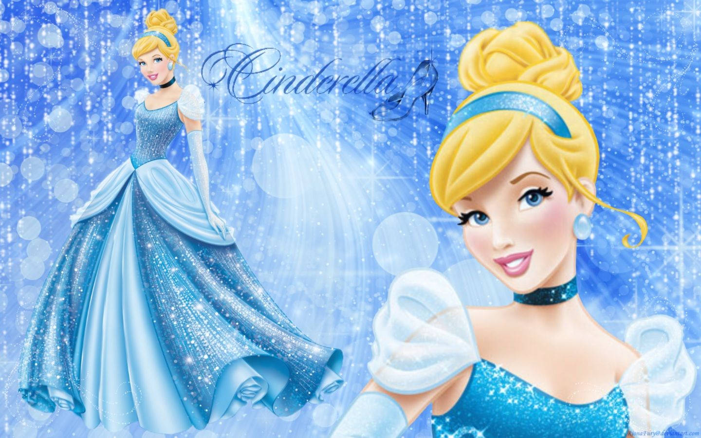Beautiful Princess Cinderella Wallpaper