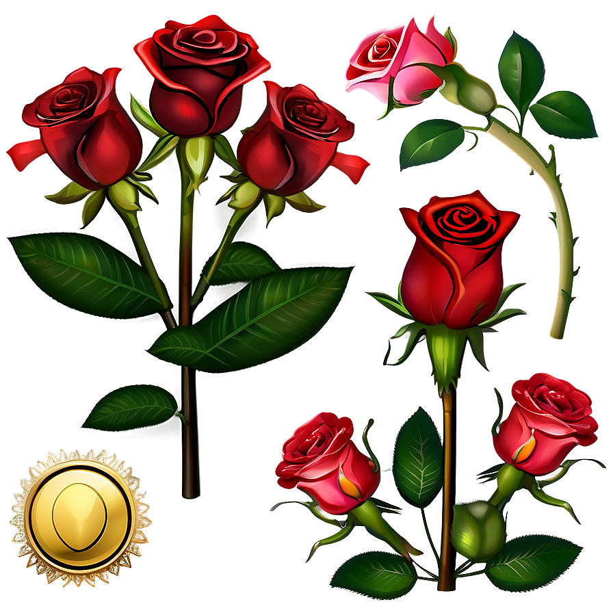Beautiful Red Roses Png 98 PNG
