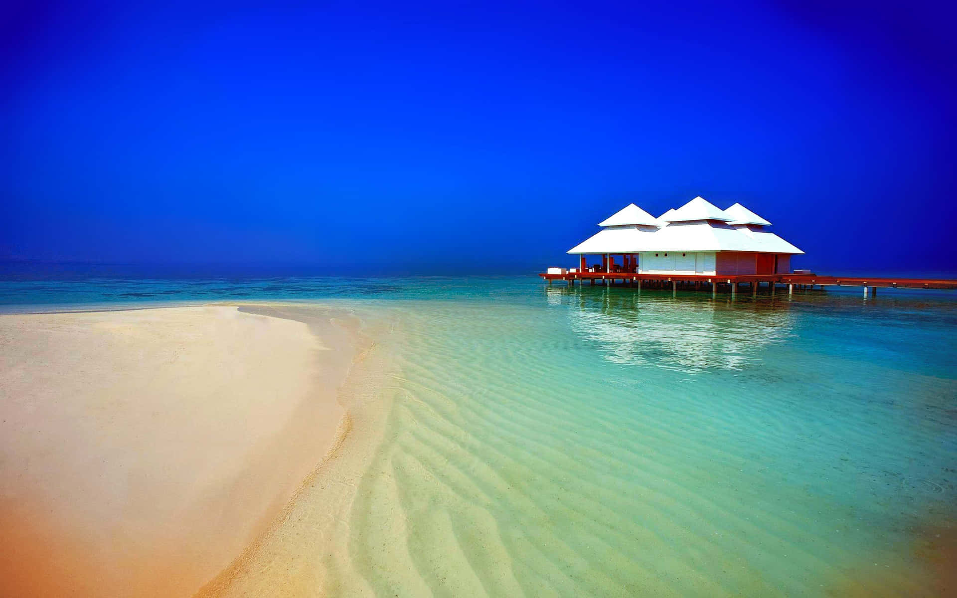 Wunderschönelandschaft Desktop Hintergrundbilder Diamonds Athuruga Maldiven. Wallpaper