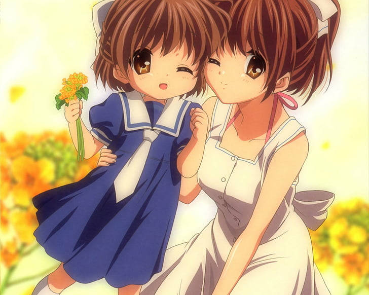 "beautiful Scenics From Clannad Anime Depicting Poignant And Serene Moment." Wallpaper