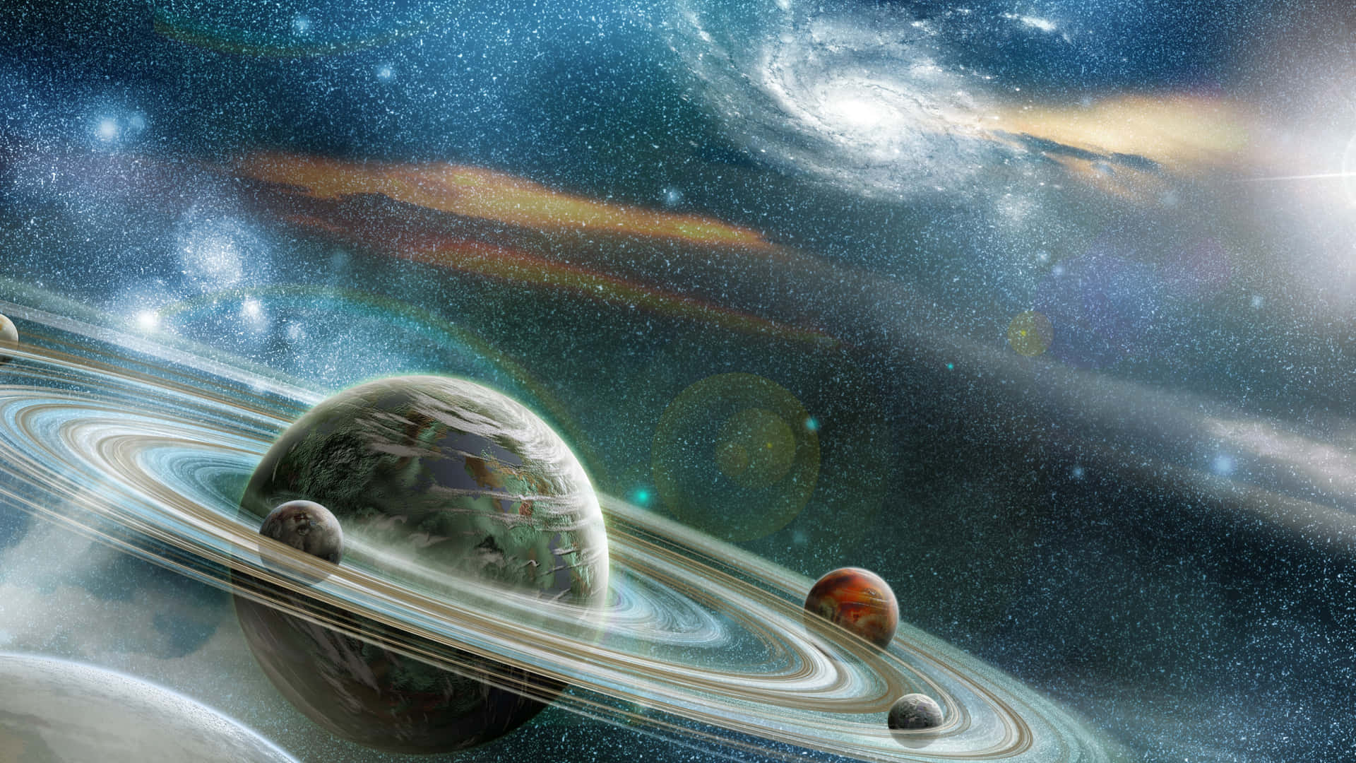 Take a Tour of Our Beautiful and Vast Universe Wallpaper