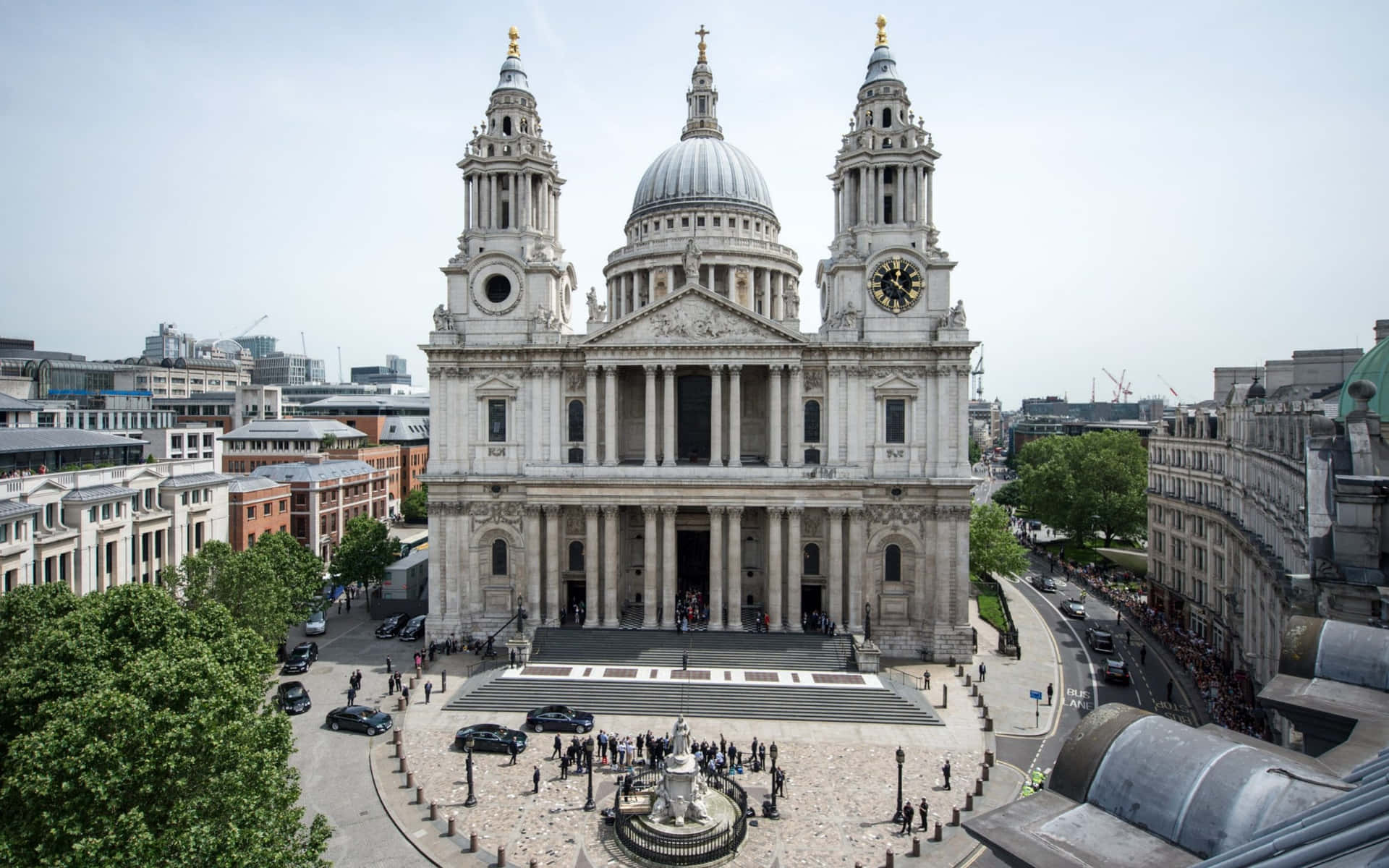 Beautiful St. Paul's Cathedral London Wallpaper
