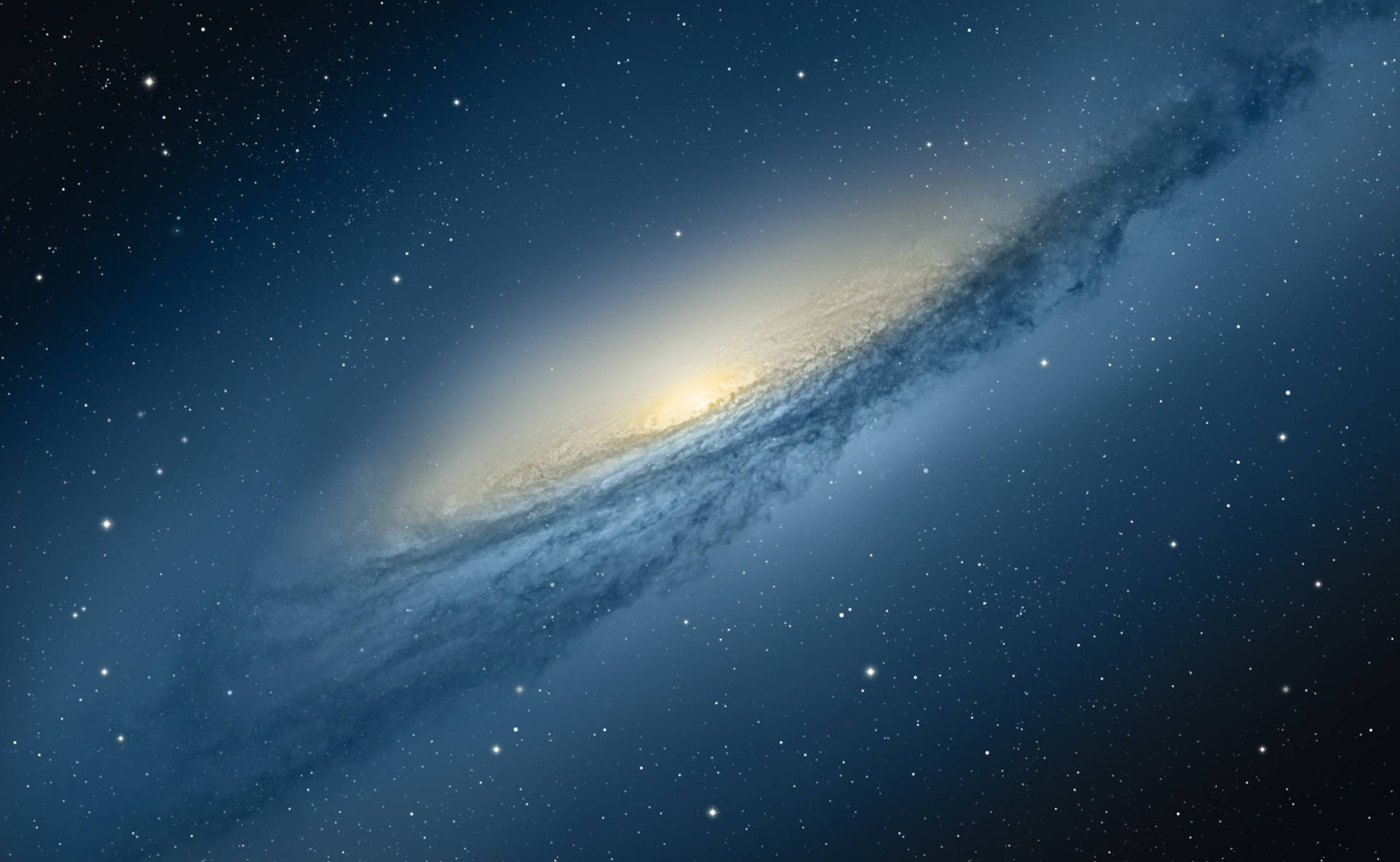 Beautiful Stars On Andromeda Galaxy Wallpaper