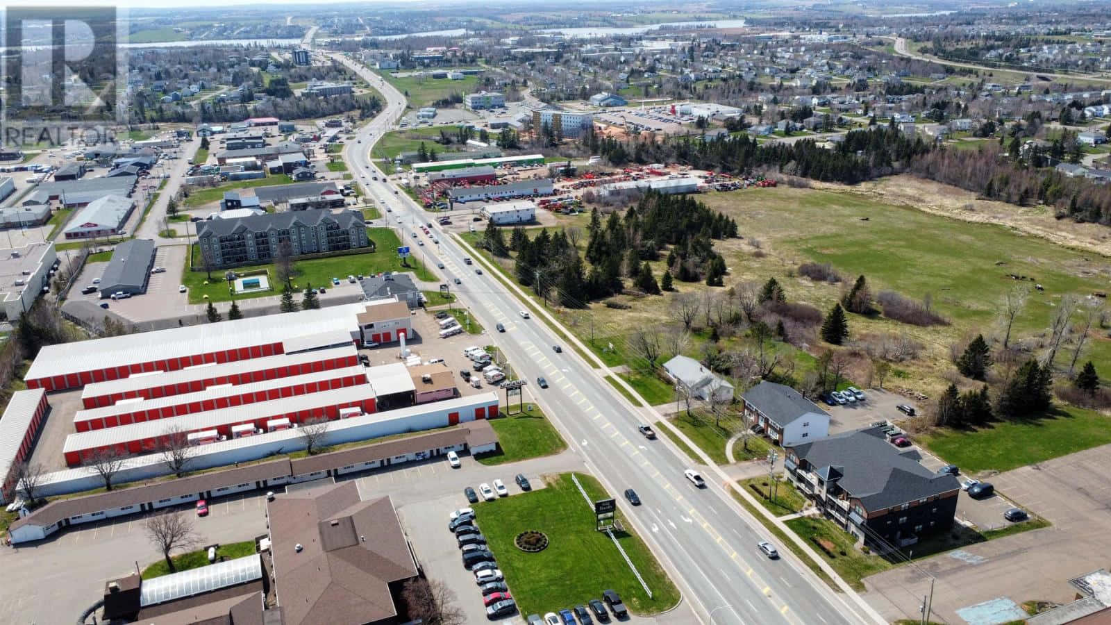 Vakker Solnedgang Ved Charlottetown Havn Bakgrunnsbildet