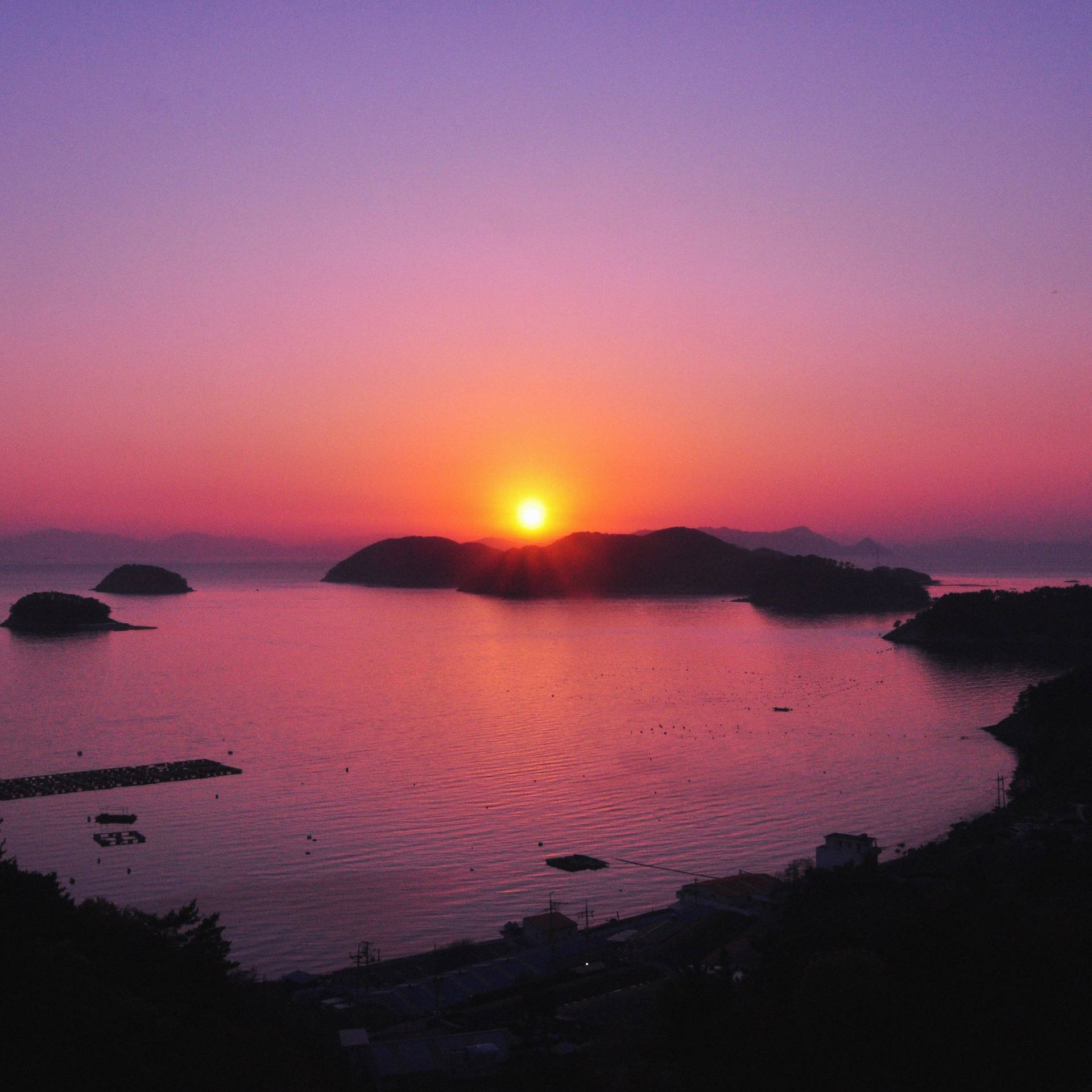 Beautiful Sunset Ipad Picture