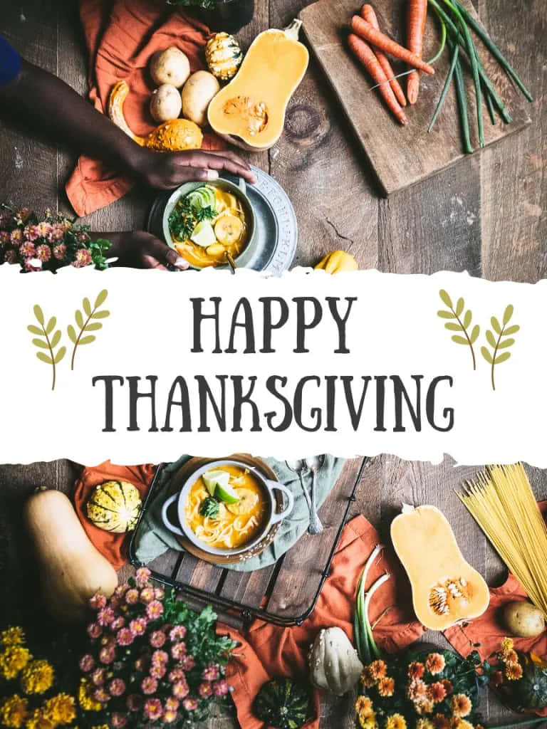 Beautiful Thanksgiving Card Design Picture