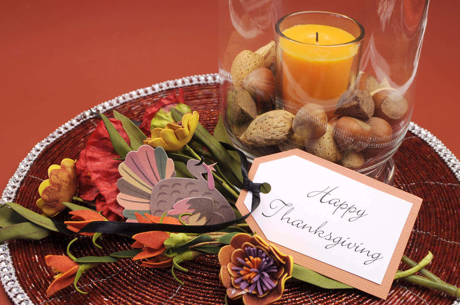 Beautiful Thanksgiving Table Centerpiece Picture