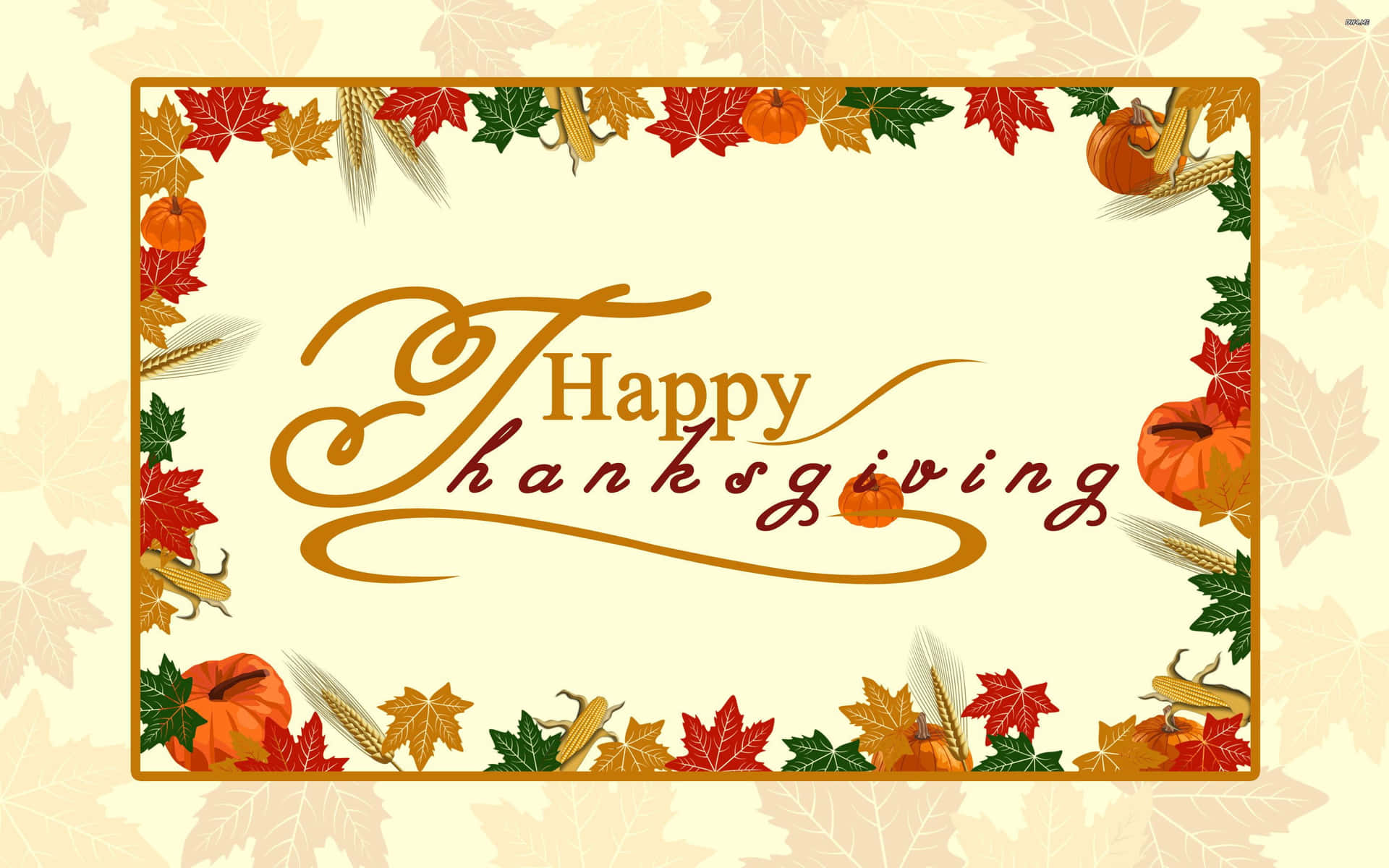 Download Beautiful Artistic Thanksgiving Card Picture | Wallpapers.com