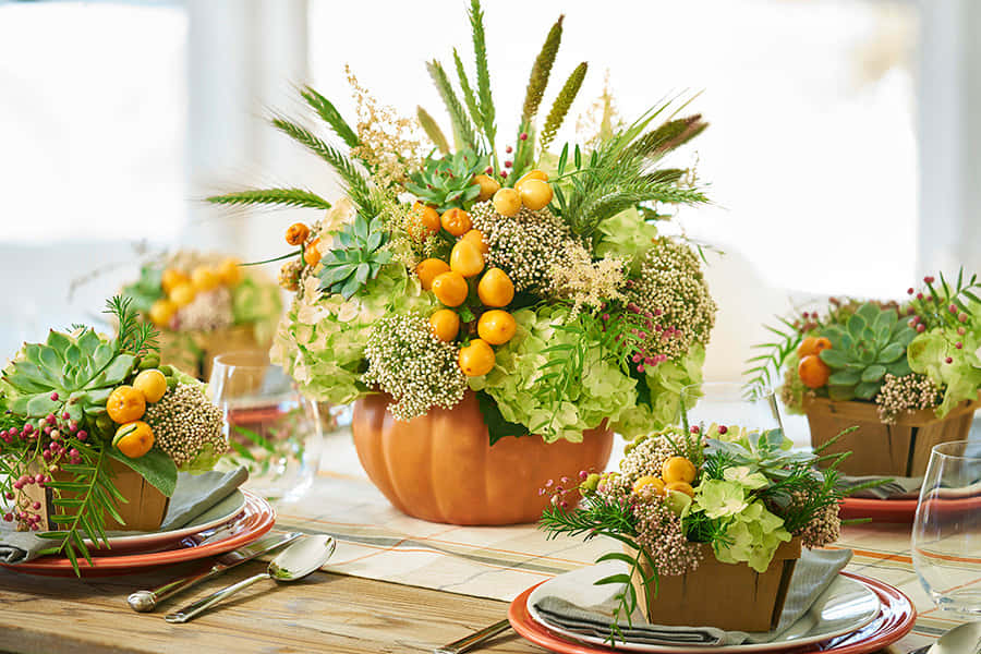 Beautiful Thanksgiving Bouquet Picture