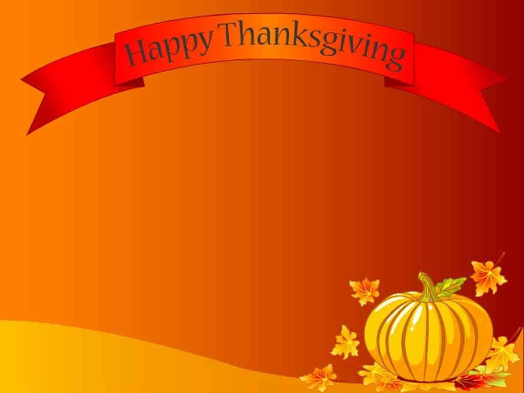 Beautiful Thanksgiving Card Template Picture