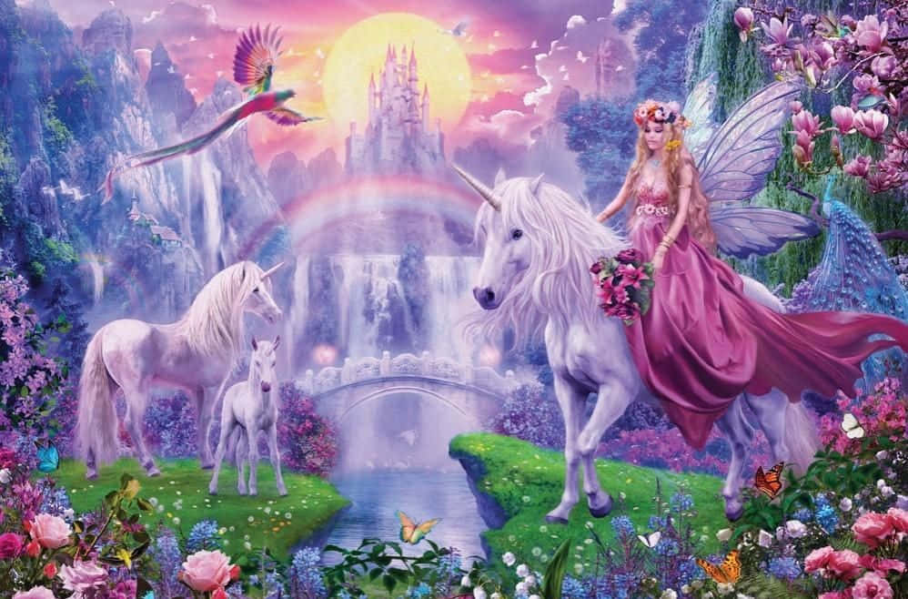 Fairy Tale Book Princess 4K wallpaper