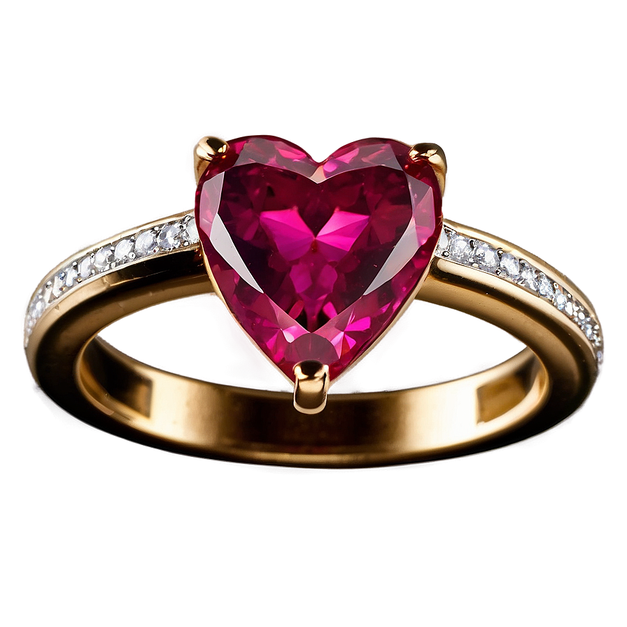 Beautiful Valentine's Day Ring Png Itm PNG