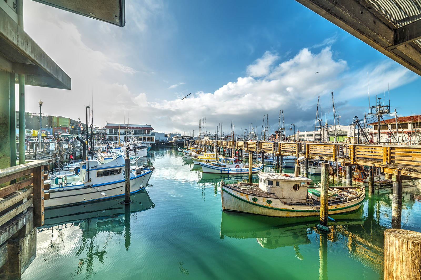 Beautiful Waters In Fishermans Wharf Picture