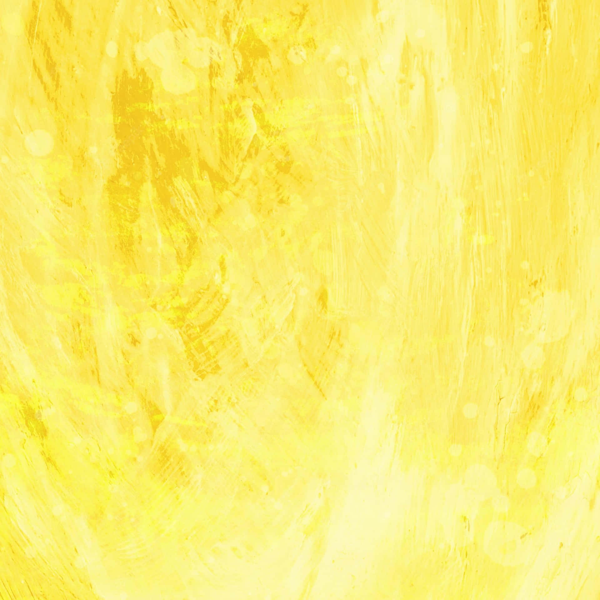 A Yellow Abstract Painting With A Swirl Of Paint Wallpaper