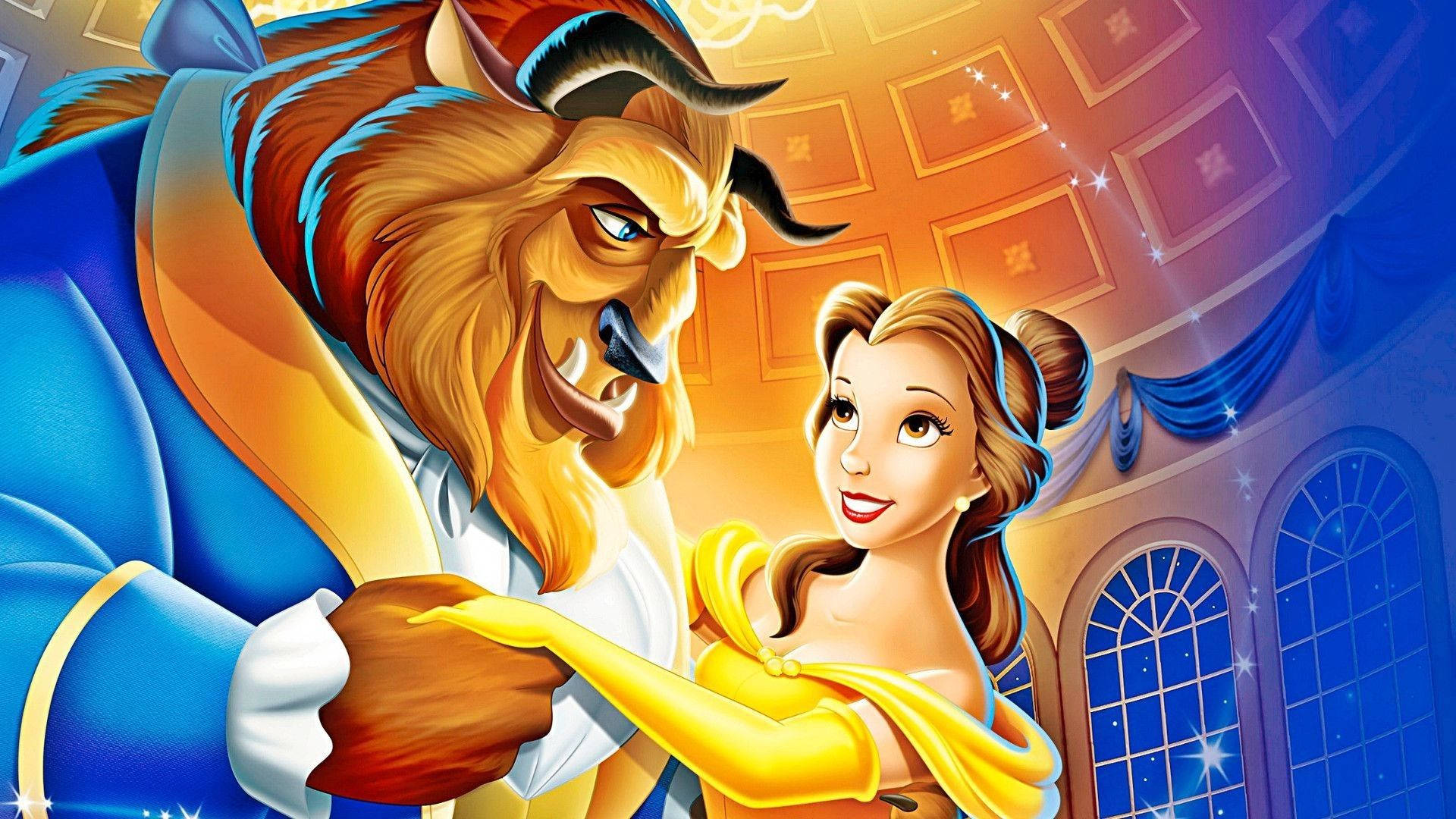 Beauty And The Beast Dance Wallpaper