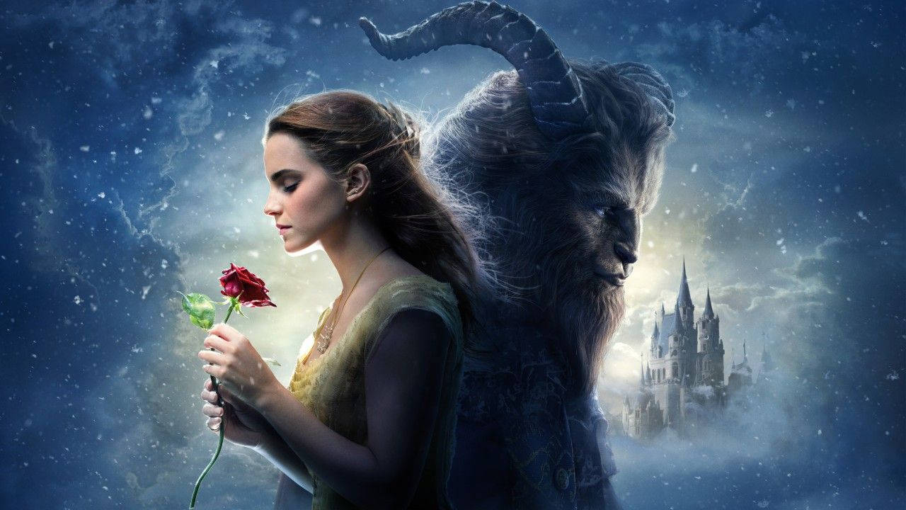Beauty And The Beast Emma And Dan Wallpaper