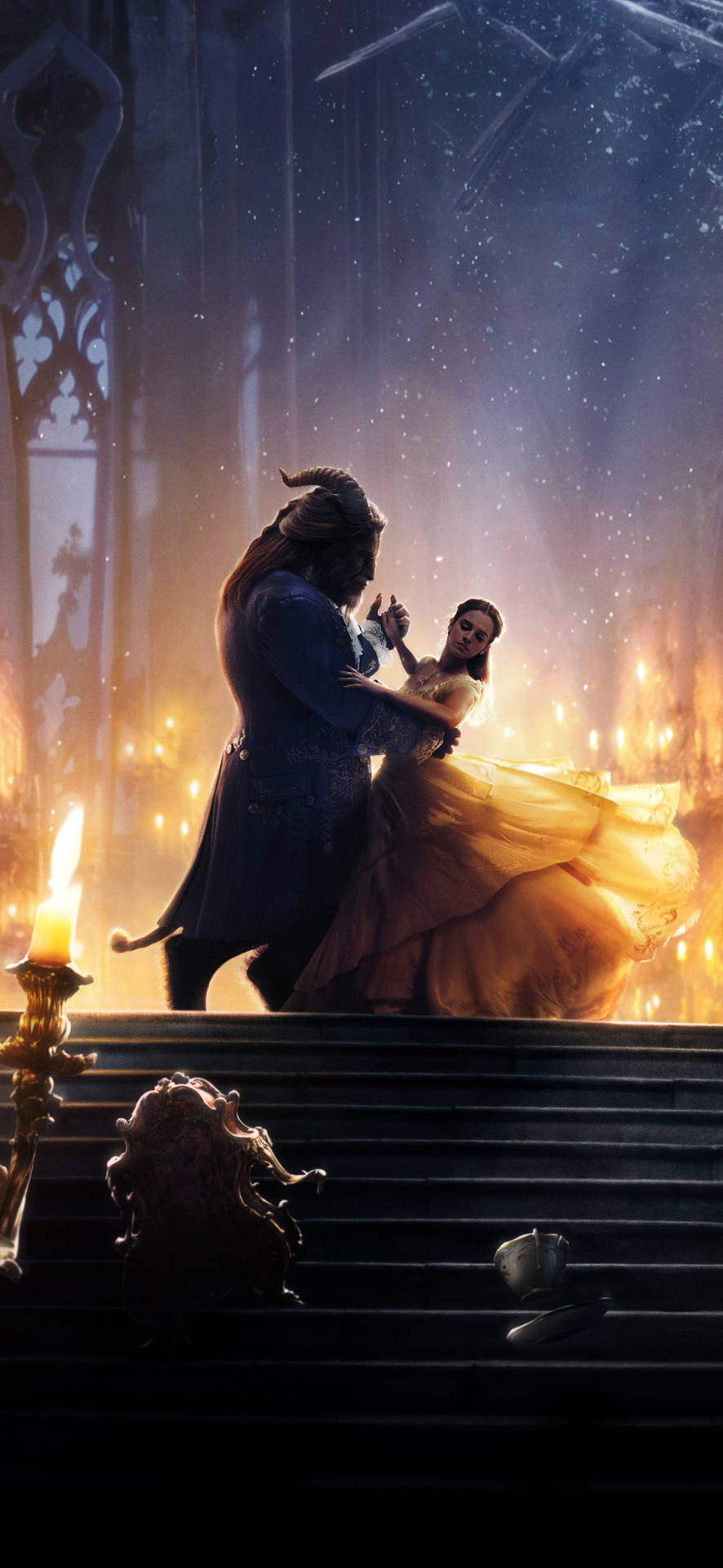 Download Beauty And The Beast Iphone 13 Pro Wallpaper 