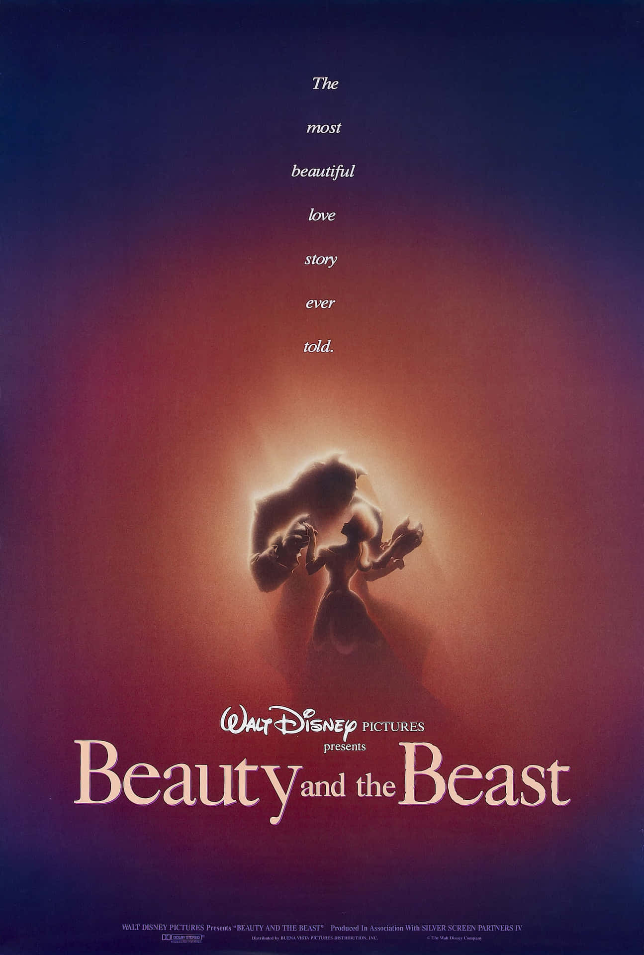 True love prevails in Disney's iconic animated classic, Beauty and the Beast