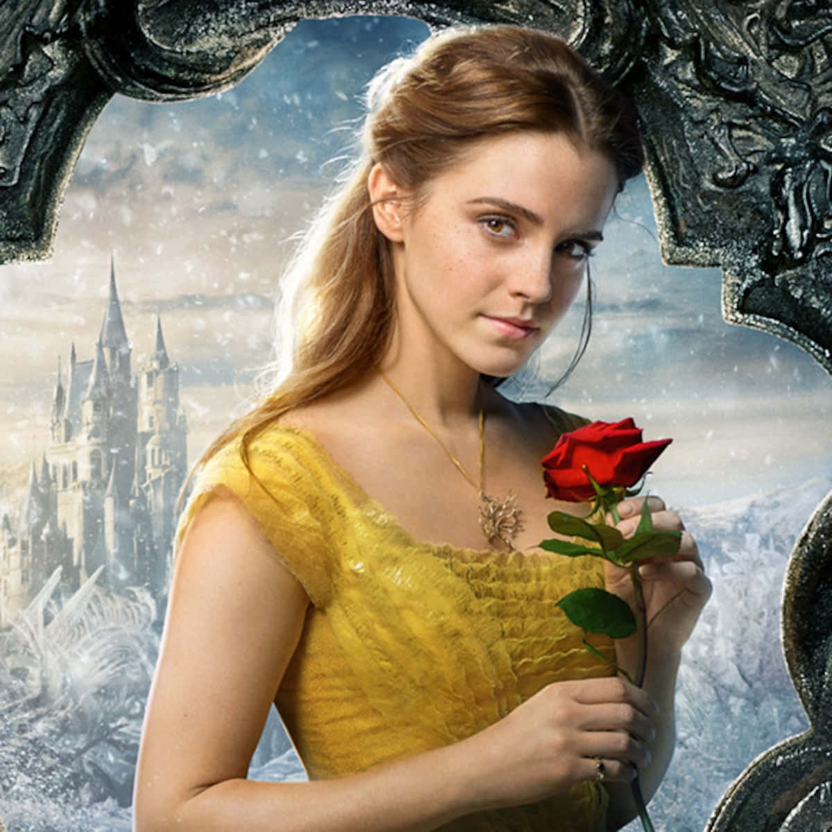 Belle og Besten opdager venskab i et magisk rosen felt.